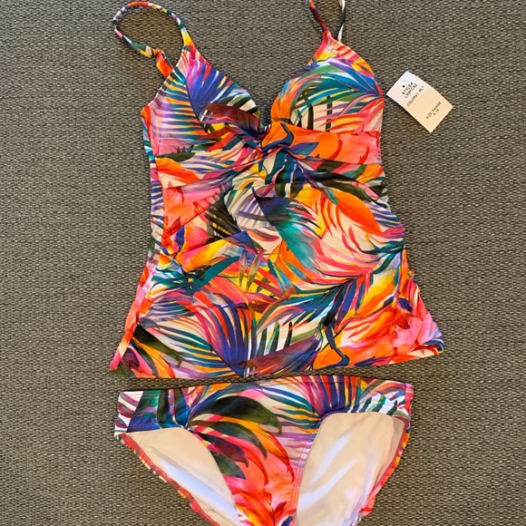Ralph Lauren Multicolor Tropical Kids Bikini - Picture 1 of 3